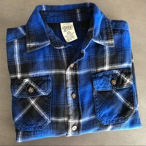 Boys’ Plaid Flannel Shirt